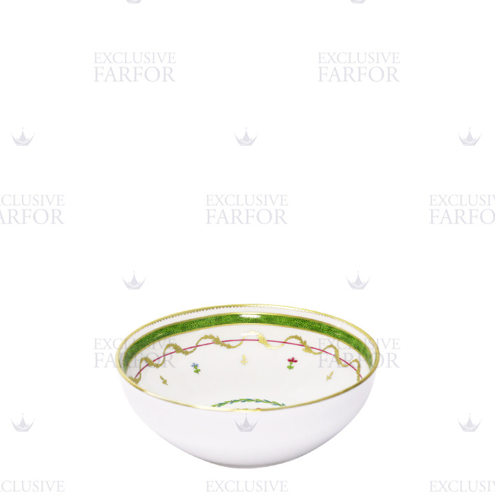 Салатник 16см коллекции Vieux Paris Vert бренда Haviland