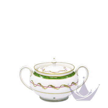 Сахарница 0,28л коллекции Vieux Paris Vert бренда Haviland
