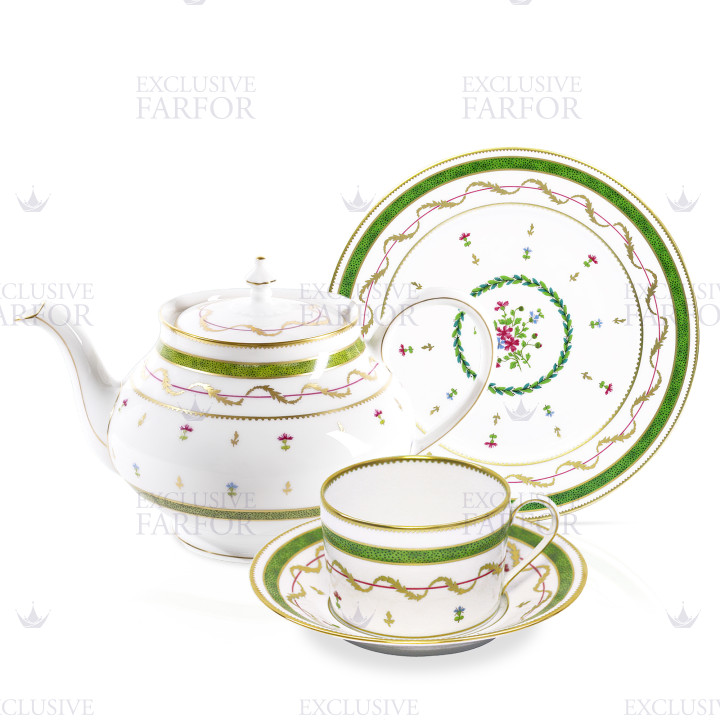 Коллекция Vieux Paris Vert бренда Haviland