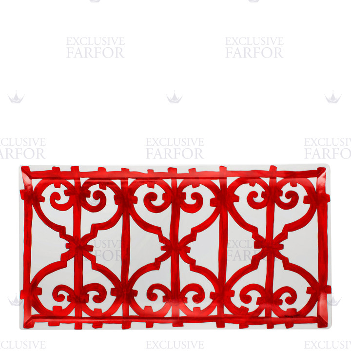 Блюдо прямоугольное 51x27см коллекции Balcon du Guadalquivir бренда Hermes