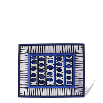 Чаша прямоугольная 21x17см коллекции Bleus d'Ailleurs бренда Hermes