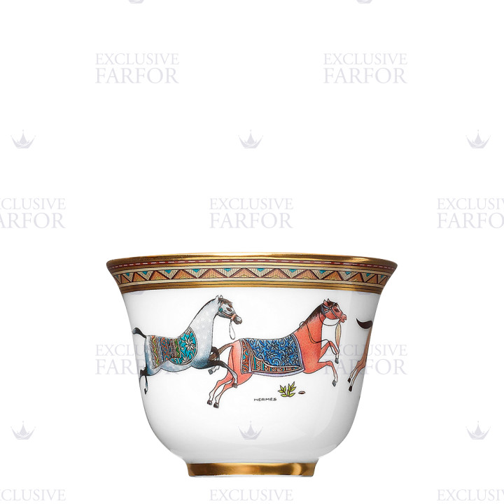 Чашка № 2 62мл коллекции Cheval d'Orient бренда Hermes