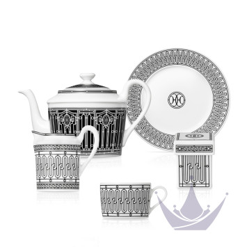 Чайный сервиз на 6 персон бренда Hermes
