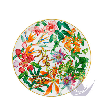 Тарелка тортовая 32см коллекции Passifolia бренда Hermes