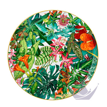 Блюдо круглое 44см коллекции Passifolia бренда Hermes