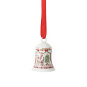 Фарфоровый колокольчик 7см коллекции Christmas бренда Hutschenreuther