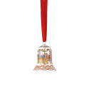 Фарфоровый колокольчик 7см коллекции Christmas бренда Hutschenreuther