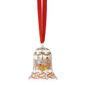 Фарфоровый колокольчик 7см коллекции Christmas бренда Hutschenreuther
