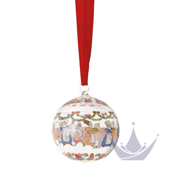Фарфоровый шар 6см коллекции Christmas бренда Hutschenreuther