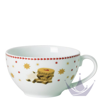 Чашка чайная с блюдцем 0,43л коллекции Christmas Love бренда Hutschenreuther