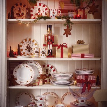 Набор из 18 предметов коллекции Christmas Love бренда Hutschenreuther