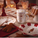 Кружка с крышкой и ситечком 0,4л коллекции Christmas Love бренда Hutschenreuther