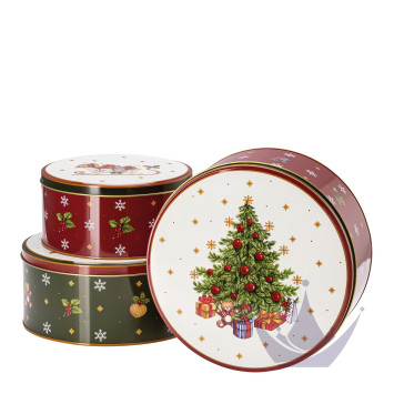 Набор емкостей для выпечки из 3 предметов коллекции Happy Wintertime бренда Hutschenreuther