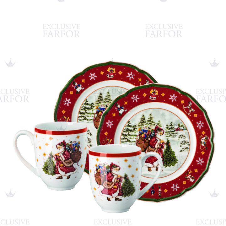Набор из 4 предметов коллекции Happy Wintertime 