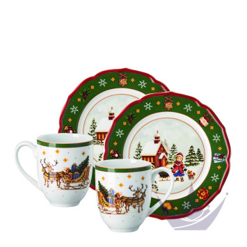 Набор из 4 предметов коллекции Happy Wintertime 