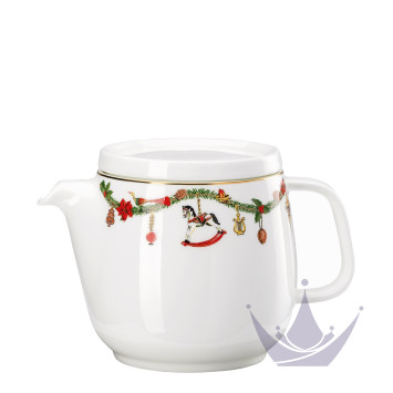 Чайник 0,7л коллекции Nora Christmas бренда Hutschenreuther