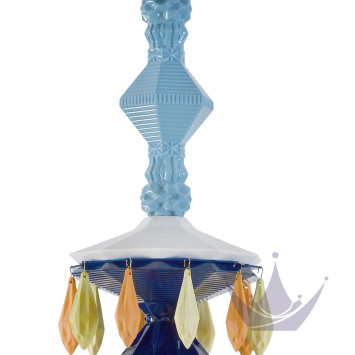 Люстра на 24 свечей (мултиколор) 125 х 80см коллекции Belle de Nuit бренда Lladro