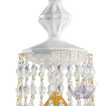Люстра на 6 свечей (золотой / белый) 115 х 70см коллекции Winter Palace бренда Lladro