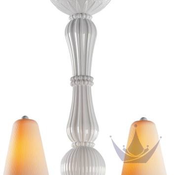 Люстра на 8 свечей (белый) 123 х 70см коллекции Ivy & Seed бренда Lladro