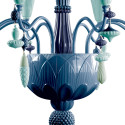 Люстра на 8 свечей (синий) 123 х 70см коллекции Ivy & Seed бренда Lladro