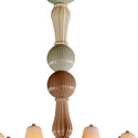 Люстра на 32 свечей (розовый / зеленый) 183 х 150см коллекции Ivy & Seed бренда Lladro