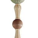 Люстра на 16 свечей (розовый / зеленый) 148 х 150см коллекции Ivy & Seed бренда Lladro