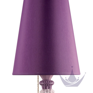 Лампа настольная (розовый / фиолетовый) 57 х 20см коллекции Belle de Nuit бренда Lladro