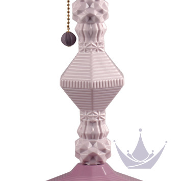 Лампа настольная (розовый / фиолетовый) 57 х 20см коллекции Belle de Nuit бренда Lladro
