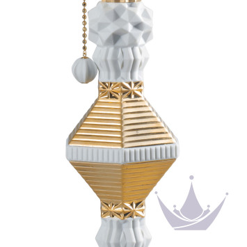 Лампа настольная (белый / золотой) 57 х 20см коллекции Belle de Nuit бренда Lladro