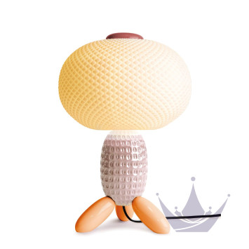 Лампа настольная (Розовый / оранжевый) 41 х 27см коллекции Soft Blown бренда Lladro