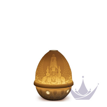 Подсвечник-литофан 
