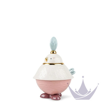 Сахарница (голубой / розовый / золотой) 21 х 17см коллекции Kawki бренда Lladro