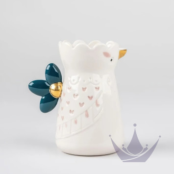 Молочник (синий / розовый / золотой) 13 х 10см коллекции Kawki бренда Lladro