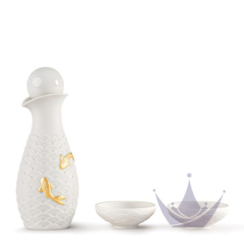 Набор для сои 3 предмета коллекции Koi бренда Lladro