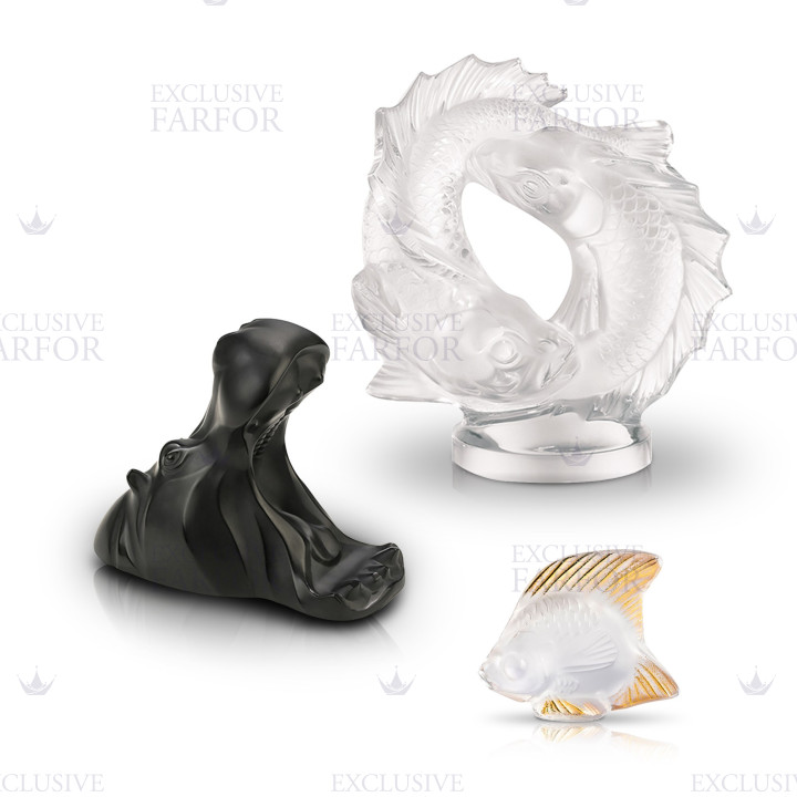Коллекция Водные животные бренда Lalique