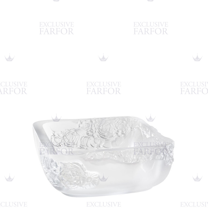 Чаша 26см коллекции Pivoines бренда Lalique