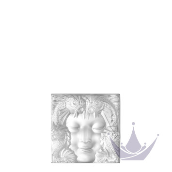 Декоративная панель 8x8см коллекции Masque de Femme бренда Lalique