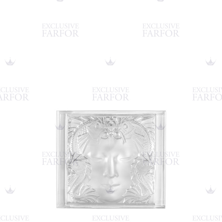 Декоративная панель 10,2x11,4см коллекции Revelation Masque de Femme бренда Lalique