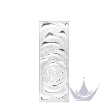 Декоративная панель 31,6x11,6см коллекции Roses бренда Lalique