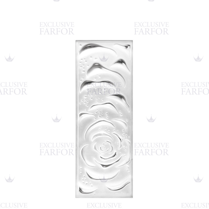 Декоративная панель 31,6x11,6см коллекции Roses бренда Lalique