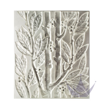 Декоративная панель зеркальная (C) 43,3x37,4см коллекции Lauriers бренда Lalique