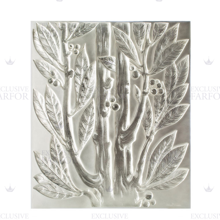 Декоративная панель (D) 43,3x37,4см коллекции Lauriers бренда Lalique