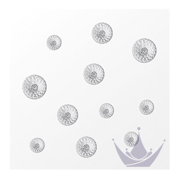 Декоративная панель 90x90см коллекции Dahlia бренда Lalique