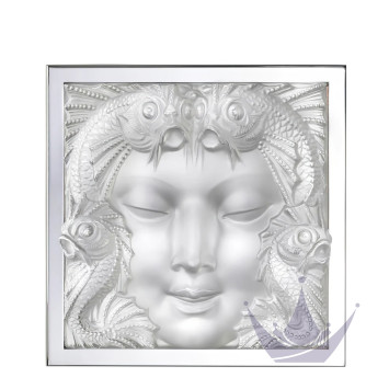 Декоративная панель 36,5х36,5см коллекции Masque de Femme бренда Lalique