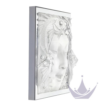 Декоративная панель 36,5х36,5см коллекции Masque de Femme бренда Lalique