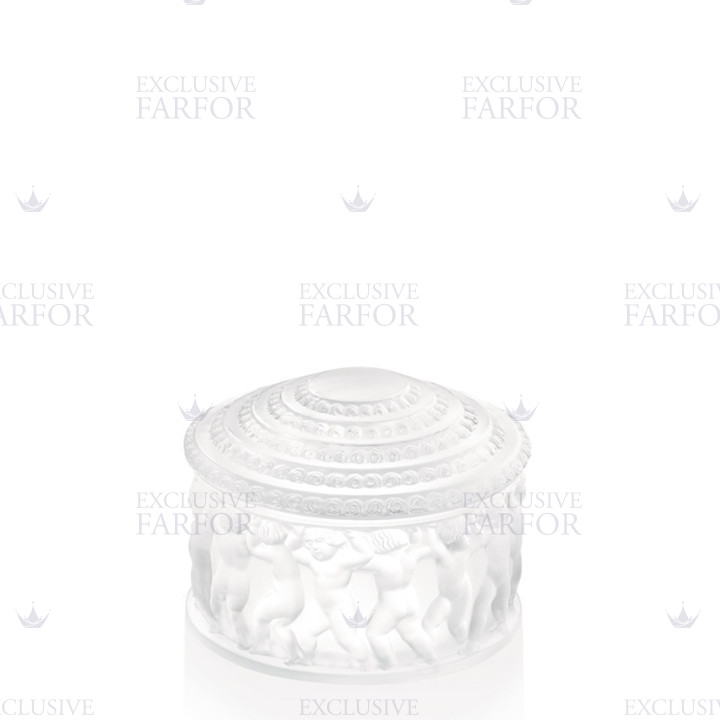 Шкатулка 11см коллекции Enfants бренда Lalique