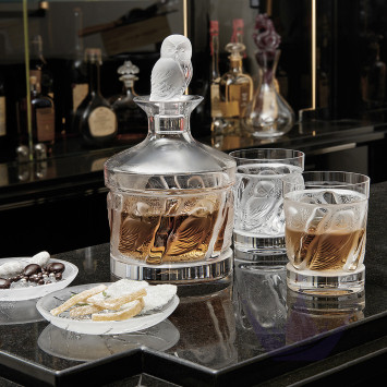 Стакан для виски 200мл коллекции Owl бренда Lalique