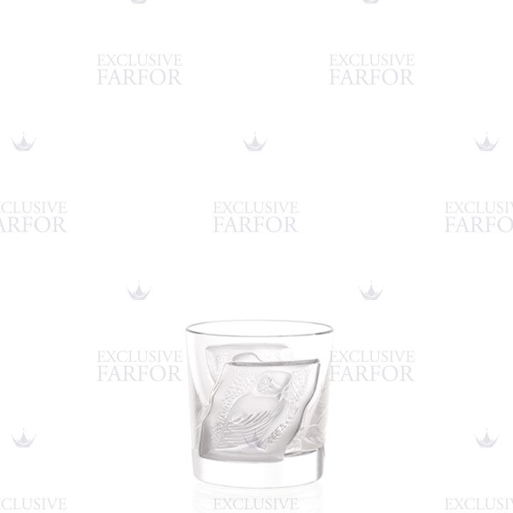 Стакан кордиал 90мл коллекции Owl бренда Lalique