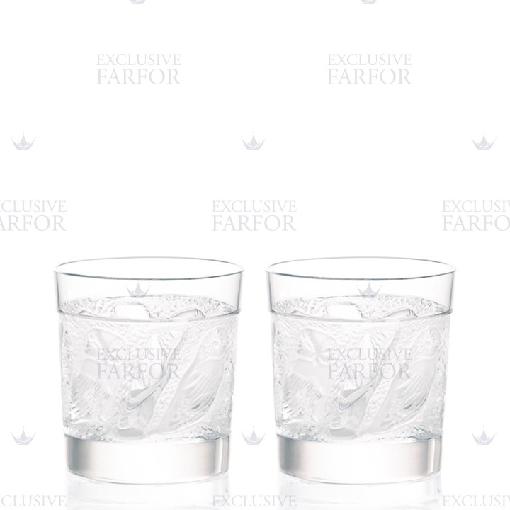 Стакан для Old Fashioned, 2шт. 240мл коллекции Owl бренда Lalique