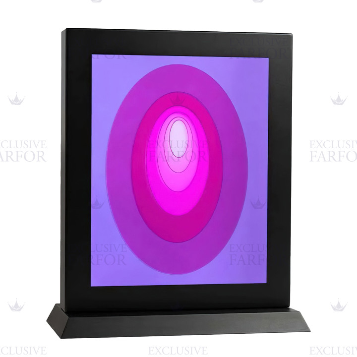 Декоративная панель 46х39см коллекции James Turrell (Лимитировананя серия на 42 пред.) бренда Lalique